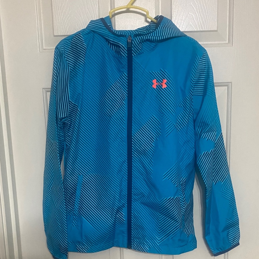 Under Armour Vibrant Blue Patterned Jacket